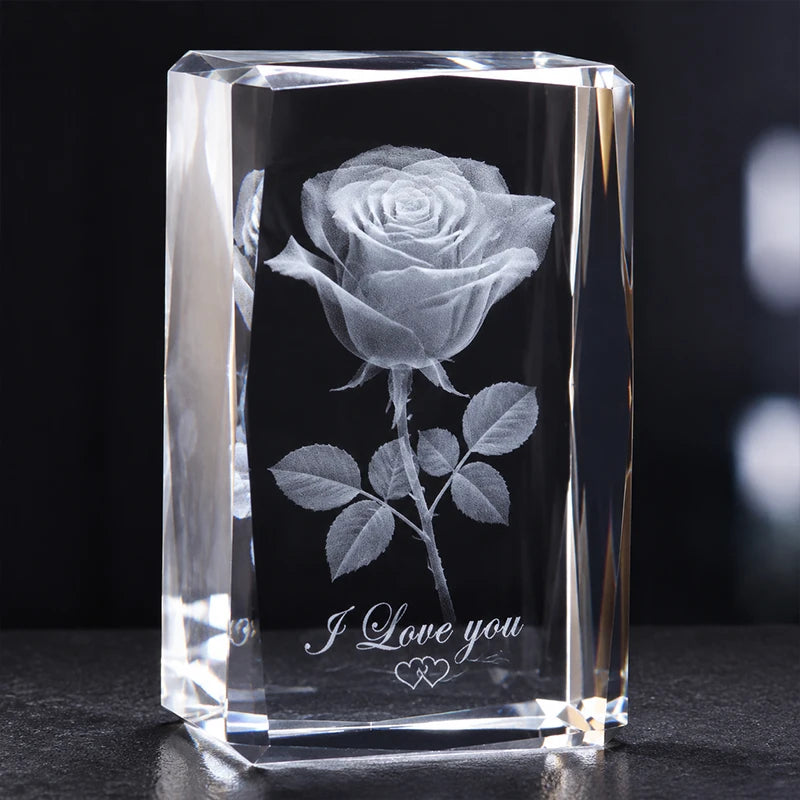 3D inner laser engraving crystal