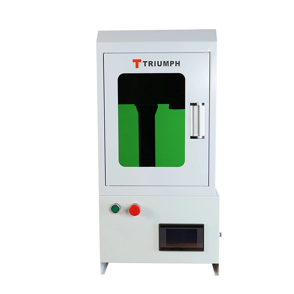 Automatic Fiber Laser Marking Machine for Nameplates and Cards