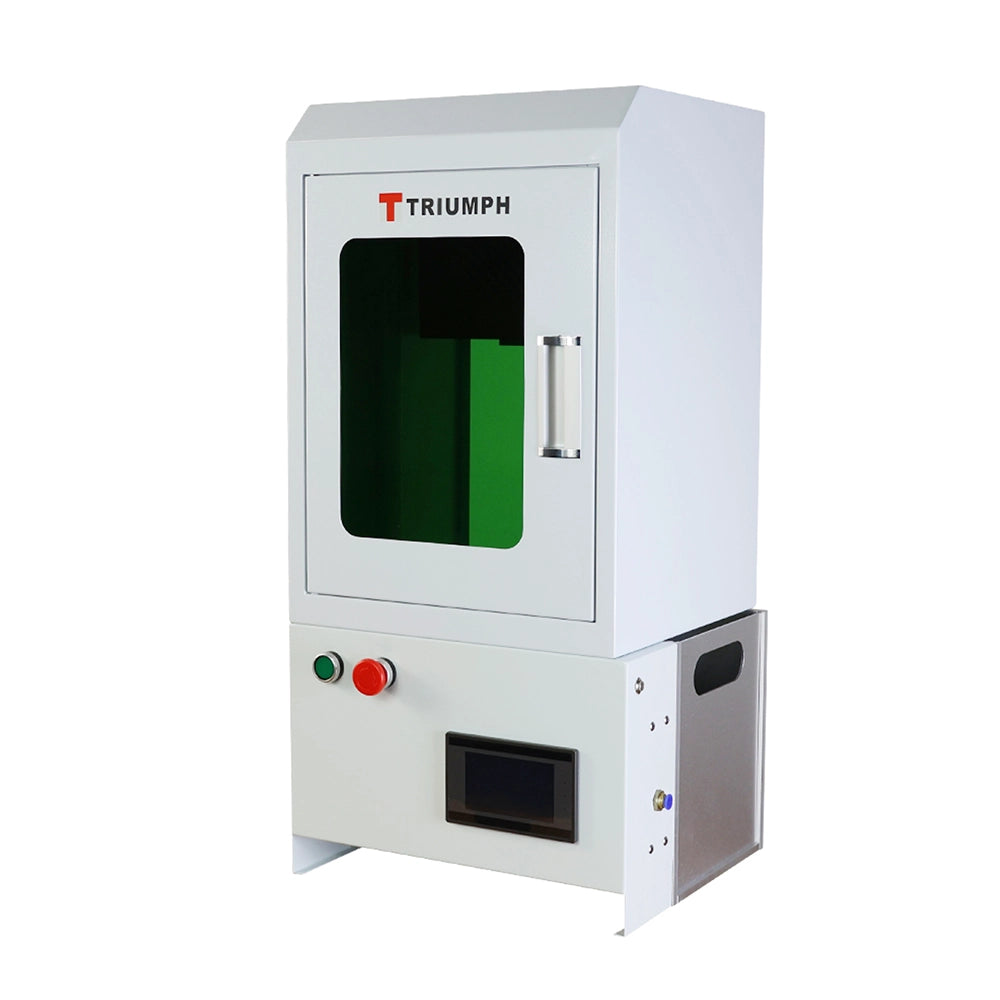 Automatic Fiber Laser Marking Machine for Nameplates and Cards