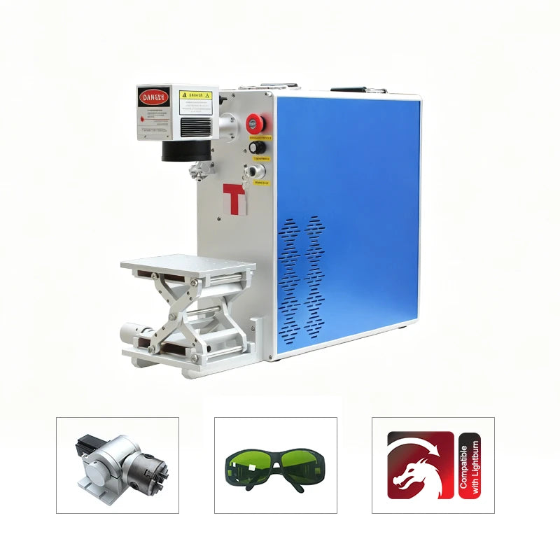 Triumph 30W Portable Fiber Laser Engraver Desktop Laser Marker for Metal Jewelry Main image