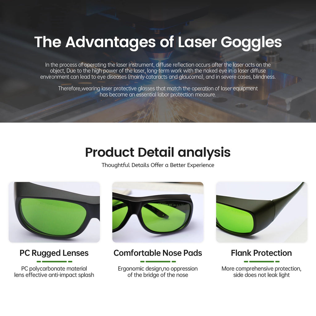 Triumph Laser Safety Goggles for fiber laser marking machine