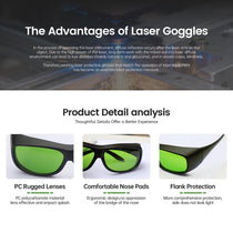 Triumph Laser Safety Goggles for fiber laser marking machine