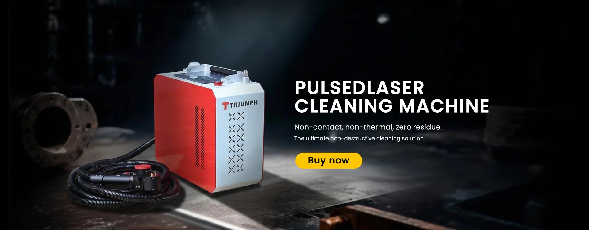 Triumph Precision pulse laser cleaning machine