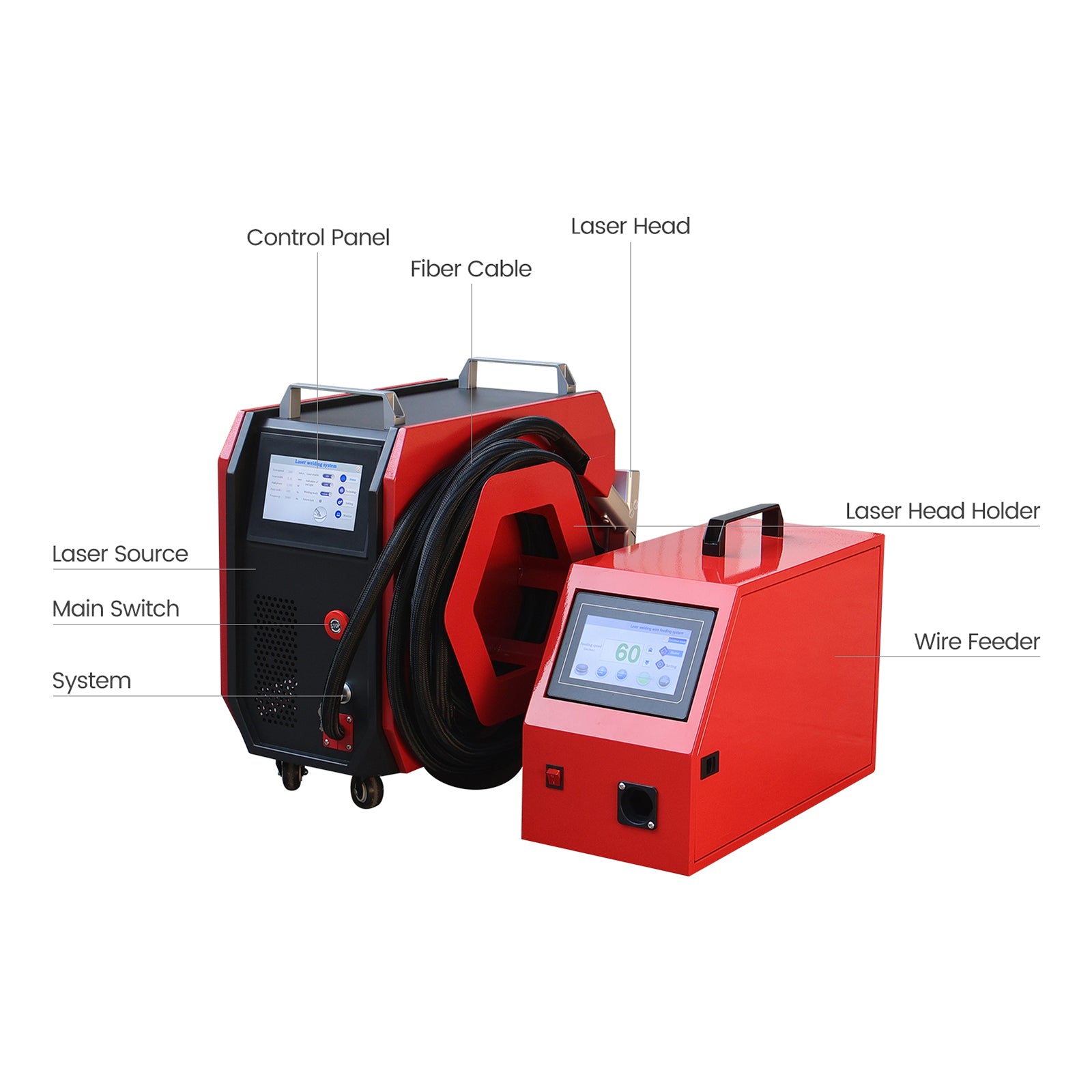 Triumph air cooled laser welding machine handheld metal welder