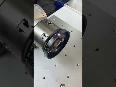 Rotary laser marking