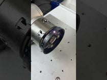 Rotary laser marking