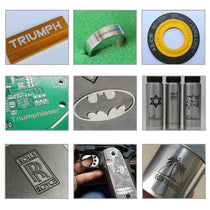 triumph fiber laser marking machine samples