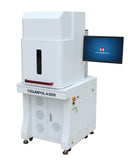 3D 50W Fiber Laser Marking Machine With Rotary