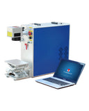 Portable Fiber Laser Marking Machine 30W With Laptop