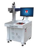Triumph 30W Fiber Laser Marking Deep Engraving Machine Metal Polymers Parts Marker Engraver Rotary Jewllery Silver Cutting Firearms