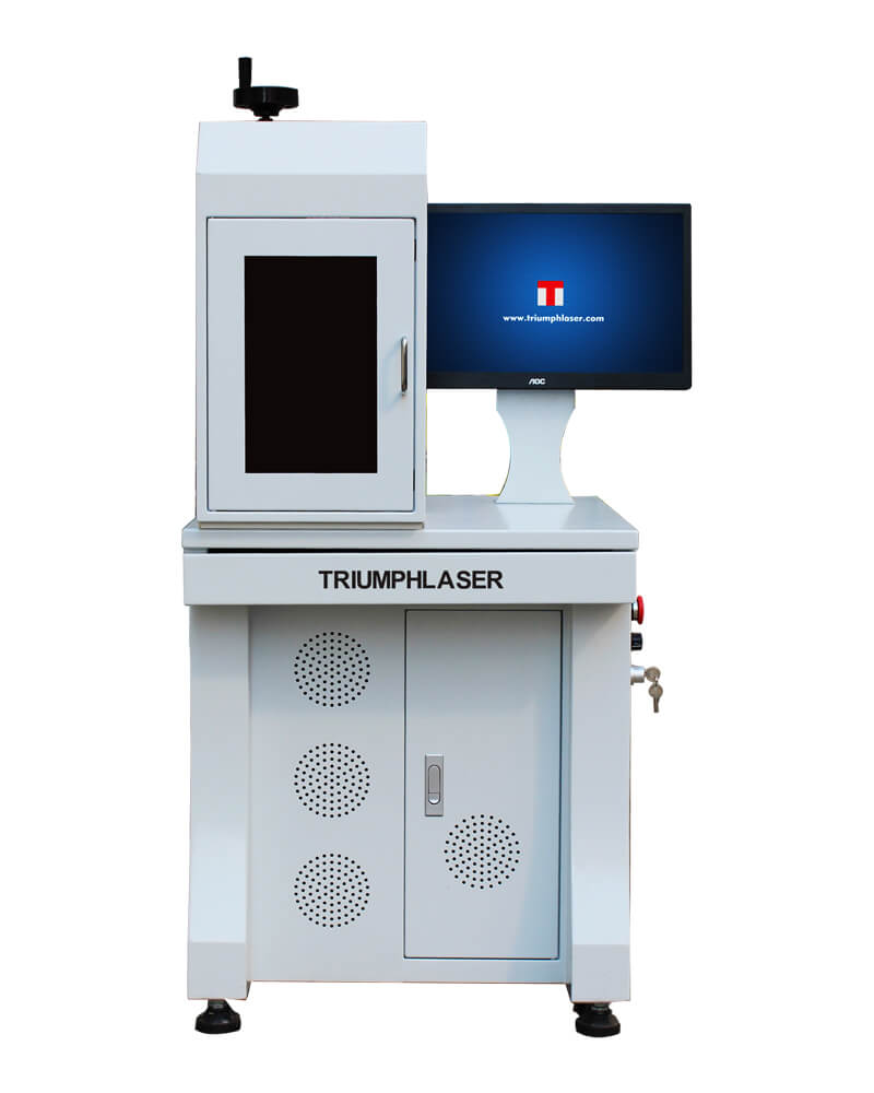 Triumph 50w Fiber Laser Marking Deep Engraving Machine Metal Polymers Parts Marker Engraver Rotary Jewllery Silver Cutting Firearms