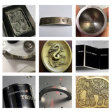 triumph 3D laser marking machine sample